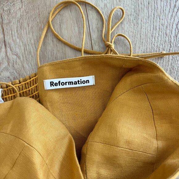 Reformation Nebraska Dress (Linen) - Picture 10 of 10